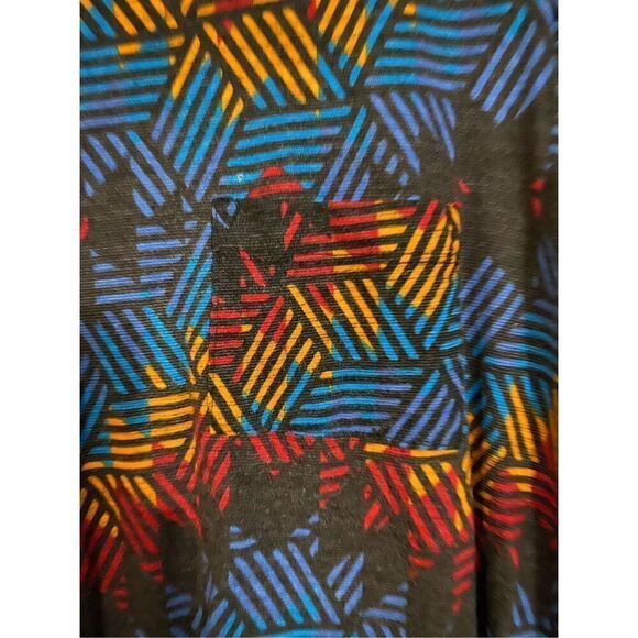 LuLaRoe Short Sleeve T-shirt Dress Size XXS - Picture 3 of 6